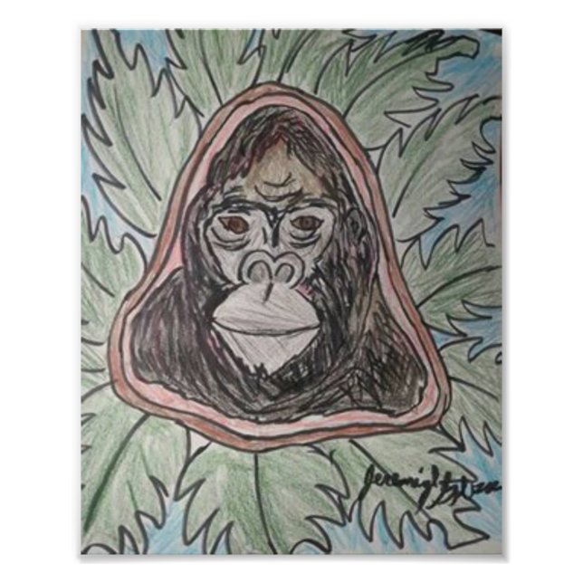 Foto Lápis de Cor Gorilla (Frente)