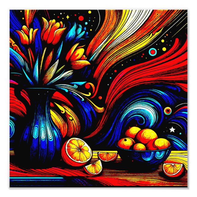 Foto laranjas suculentas perto de um belo vaso (Frente)