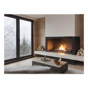 Foto Lareira em casa