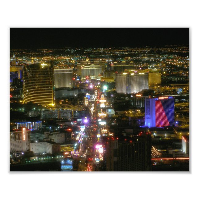 Foto Las Vegas Strip 8x10 (Frente)