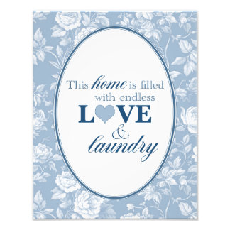 Foto Laundry Room Print | Love and Laundry
