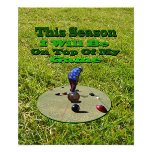 Foto Lawn Bowls Esta Época Estarei No Topo Do Meu Jogo