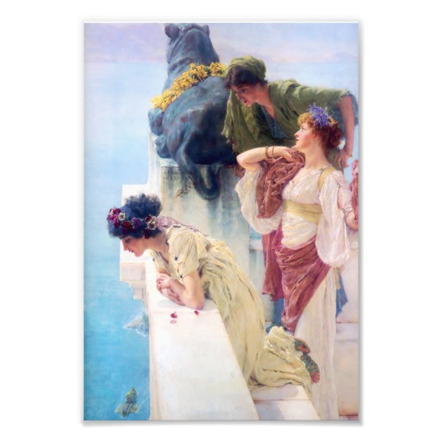 Foto Lawrence Alma Tadema Um reinado de Vantagem (Frente)