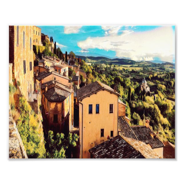 Foto ldp MONTEPULCIANO - cidade - panorama - (Frente)