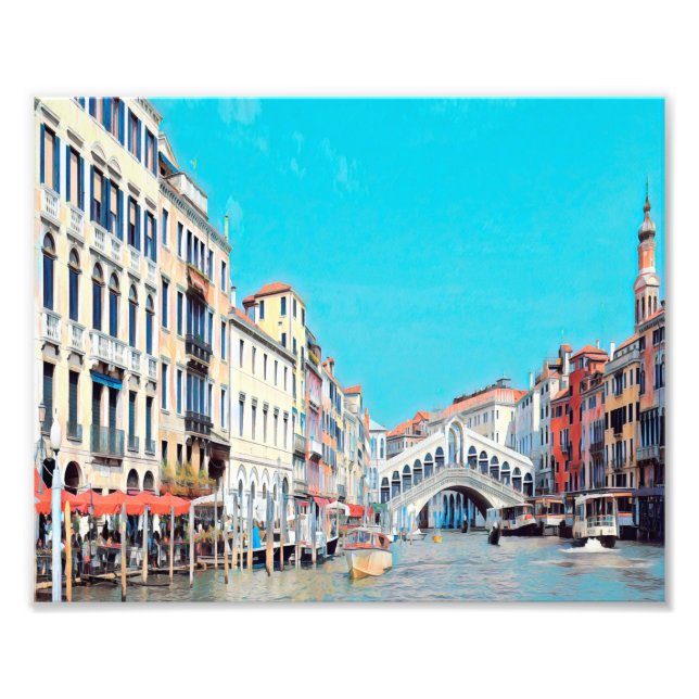 Foto ldp VENICE - Grande Canal - praia de Rialto - (Frente)