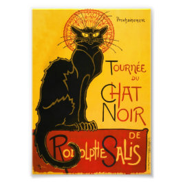 Foto Le Chat Noir The Black Cat Art Nouveau Vintage