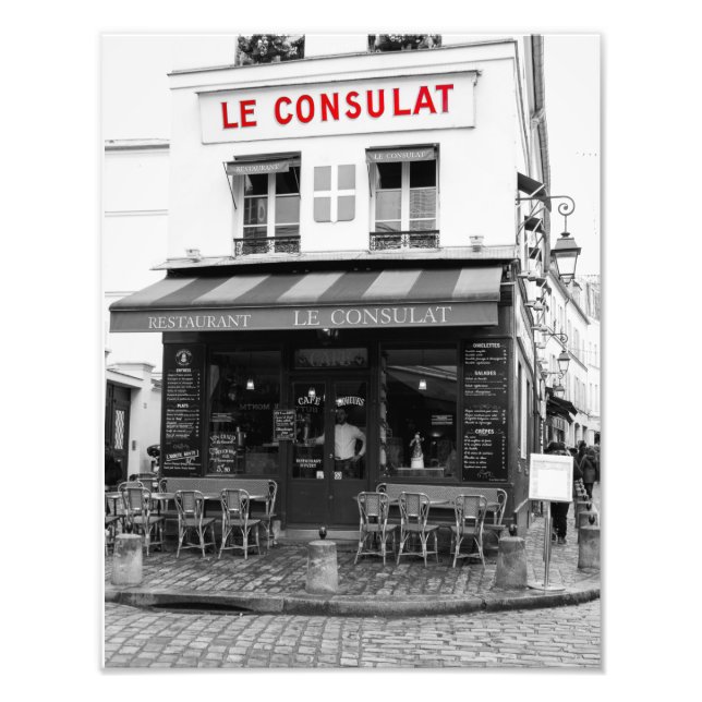 Foto Le Consulat Cafe Montmartre Paris large - (Frente)