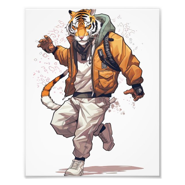 Foto Legal Cyberpunk Tiger (Frente)