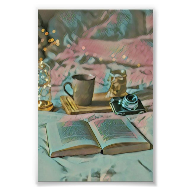 Foto Leia Livros, Beba Café (Frente)