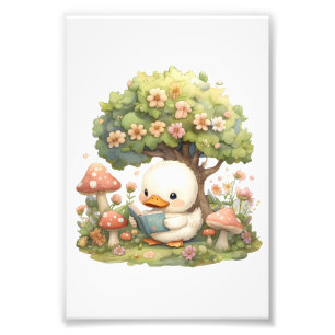 Foto Leitura em Duckle Sob uma Árvore - Whimsical and R