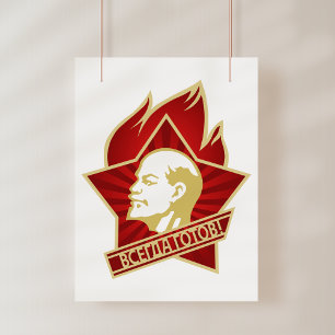Foto Lenin, URSS, CCCP, União Soviética, Comunismo