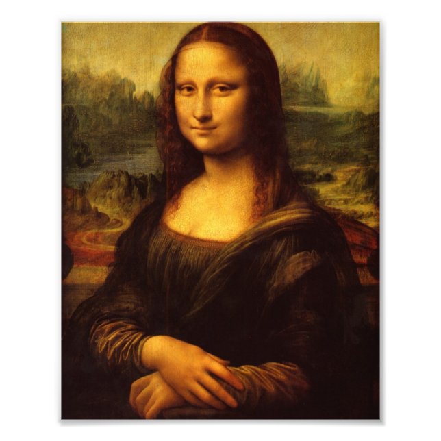 Foto Leonardo Da Vinci Mona Lisa Pintura De Arte Bela (Frente)