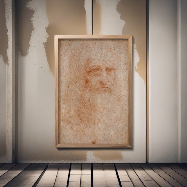 Foto Leonardo Da Vinci, Presumido Autorretrato (Criador carregado)