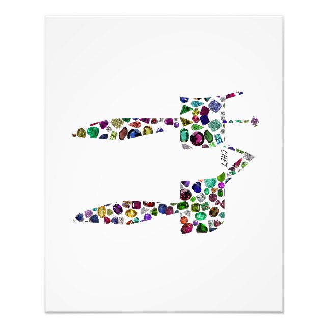 Foto Letra hebraica 'CHET' (Frente)