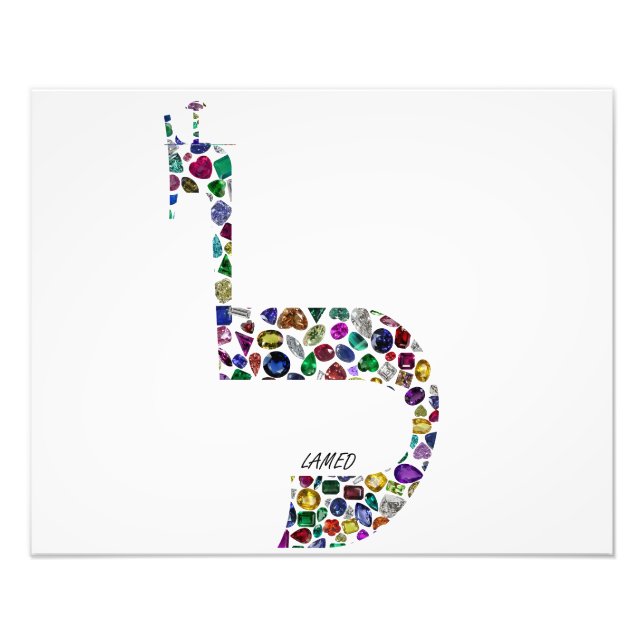 Foto Letra "LAMED" (Frente)