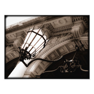 Foto leve da rua antiga