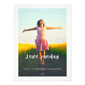 Foto Lewe Vandag Asof Jy Vanaand Gaan Braai