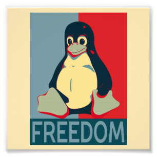 Foto Liberdade de transmissão para usuários Linux