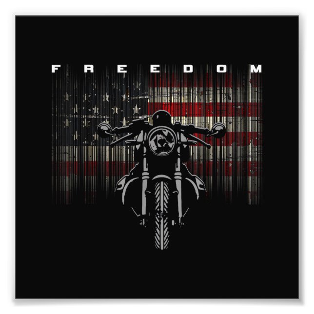 Foto Liberdade para motocicleta americana (Frente)