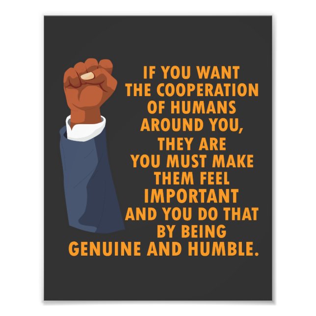 Foto Líderes de energia Inspiracionais - Histórico Negr (Frente)