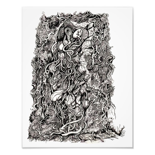 Foto Life Without Skin, por Brian Benson, foto-impressã (Frente)