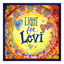 "Light for Levi" Inspirivity Photo Impressão