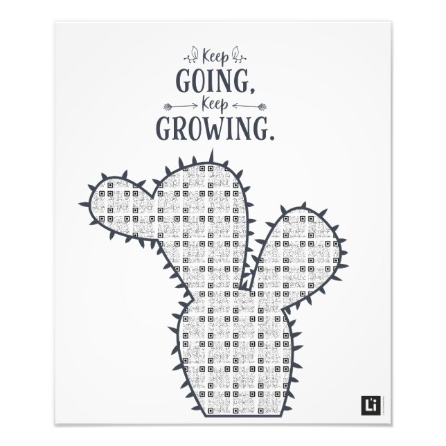Foto Lil'Inspirations #9 - Keep going, keep growing (Frente)