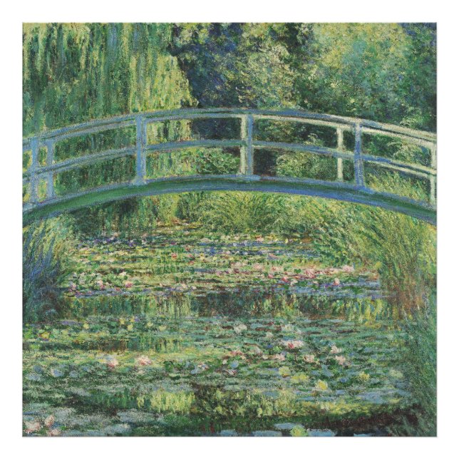 Foto Lily Pond, Painting Oil Landscape, Monet (Frente)