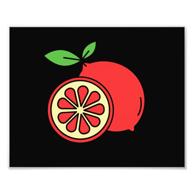 Foto Limão Vermelho (Frente)