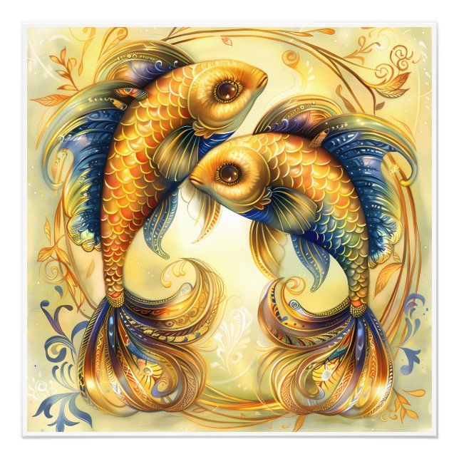 Foto Linda Astrologia Símbolo de Nascimento Zodiac (Frente)