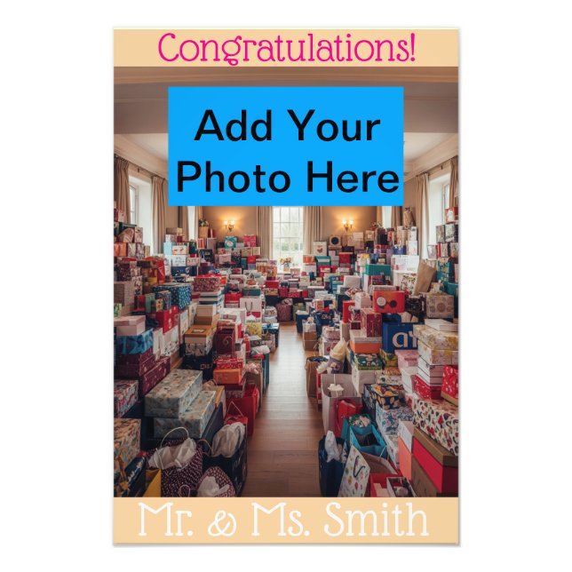 Foto Linhas de presentes de casamento (Frente)