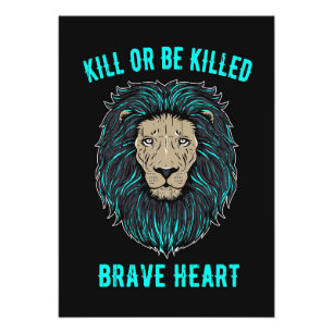 Foto Lion Brave Heart
