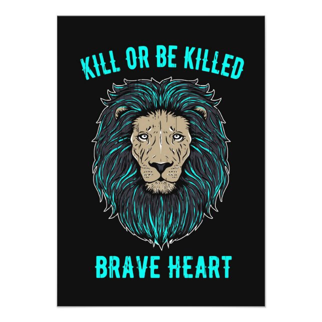 Foto Lion Brave Heart (Frente)
