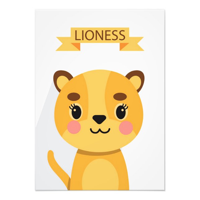 Foto Lion Cute Lioness (Frente)