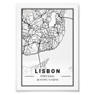 Foto Lisboa - Mapa da Cidade Luz de Portugal