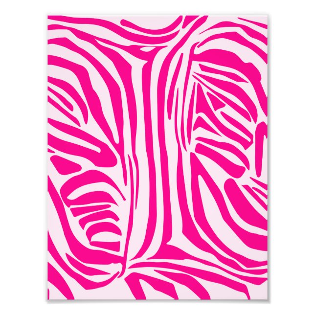 Foto Listras de zebra rosa (Frente)