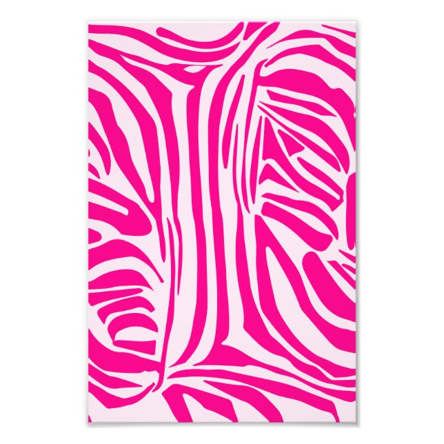 Foto Listras de zebra rosa (Frente)