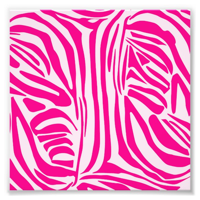 Foto Listras de zebra rosa (Frente)