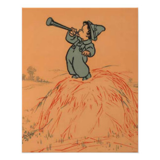 Foto Little Boy Blue Nursery Rhyme