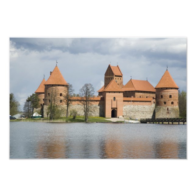 Foto Lituânia, Trakai. Castelo 2 (Frente)