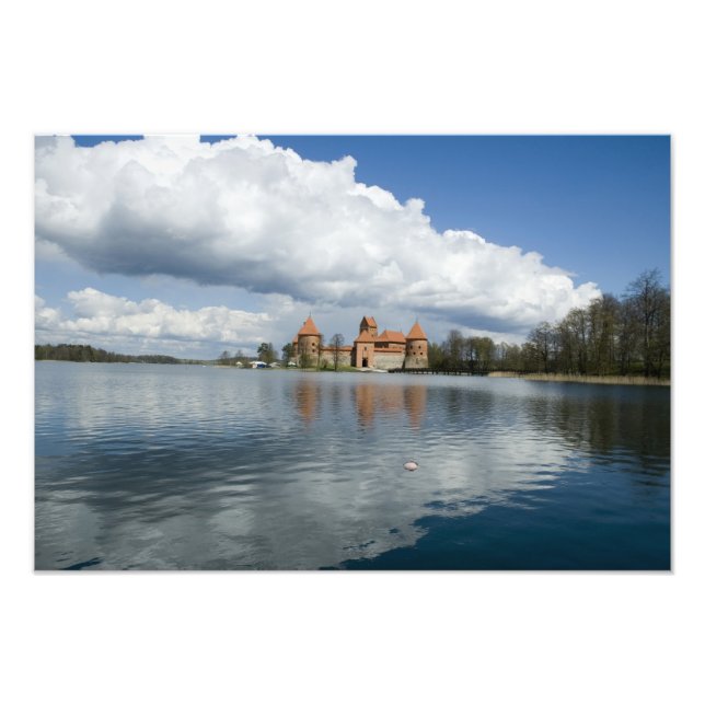 Foto Lituânia, Trakai. Castelo da Ilha (Frente)
