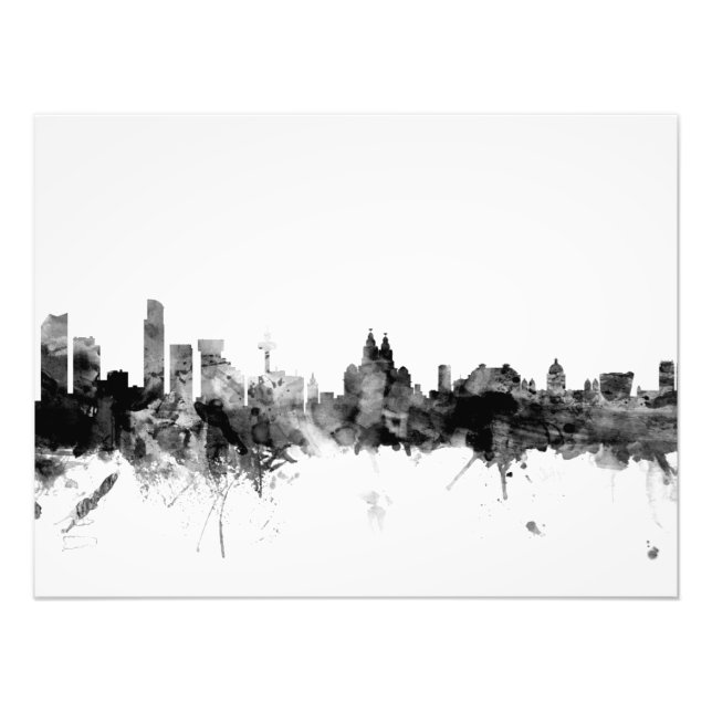 Foto Liverpool England Skyline (Frente)