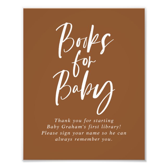 Foto Livros de Caligrafia Castanha para Sinal de Chá de (Frente)