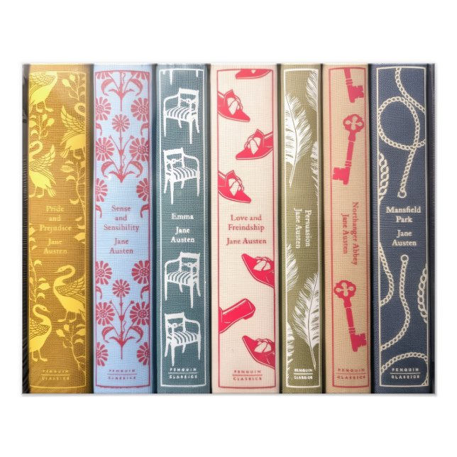 Foto Livros de Jane Austen (Frente)