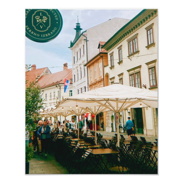 Foto Ljubljana Cityscape (Frente)