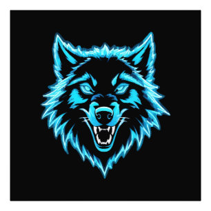 Foto Lobo Neon