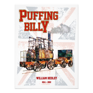 Foto Locomotiva a Vapor Puffing Billy Inglesa