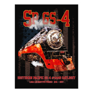 Foto Locomotiva Clássica do Pacífico Sul GS-4