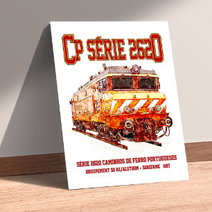 Foto Locomotiva elétrica CP Serie 2620. Loco Nez-Casse