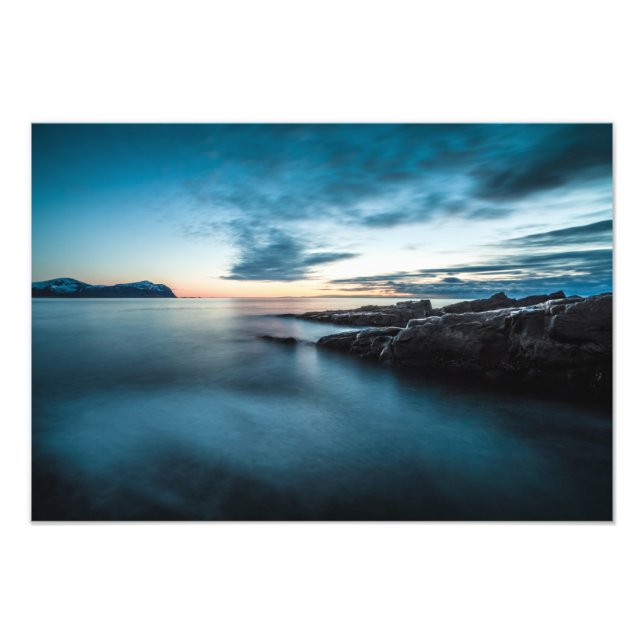 Foto Lofoten Blue Hour Seascape (Frente)